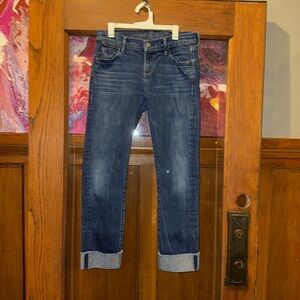 Citizens of Humanity Dani cropped straight leg. Sz26